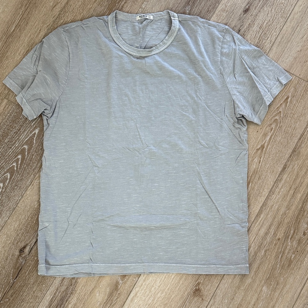 Buck Mason Light Gray Short Sleeve Tee